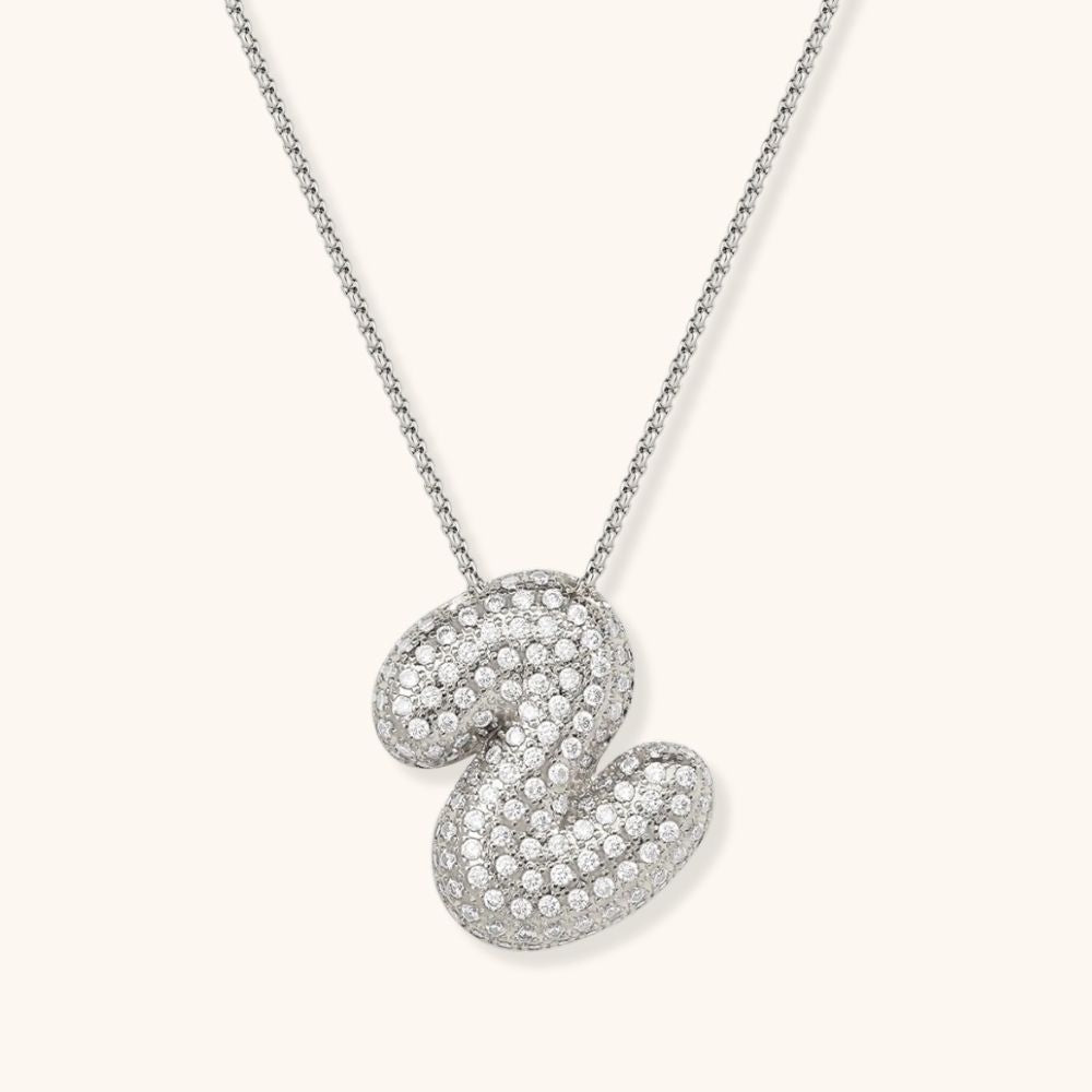 Collier Initiale Diva Nocturne