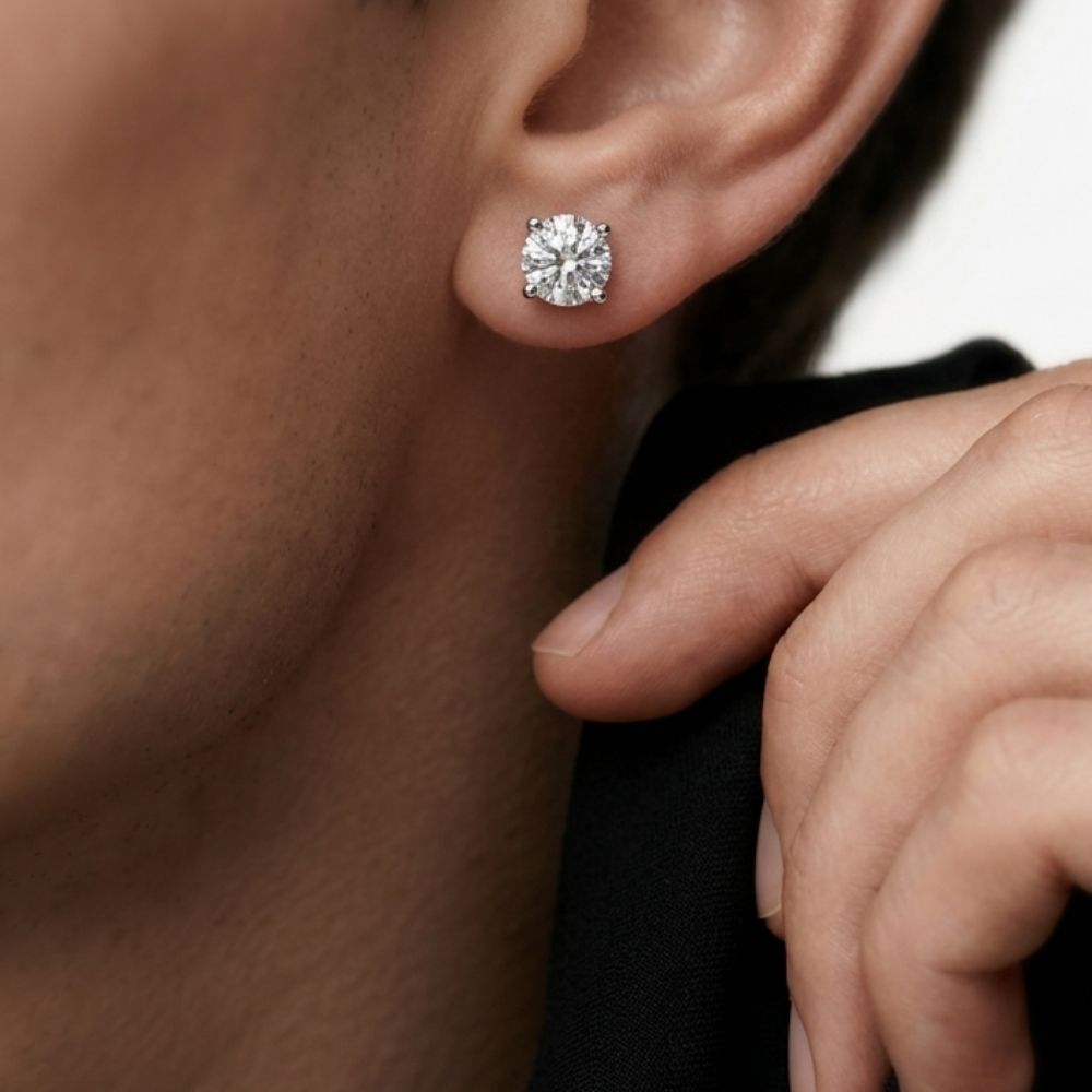 Zenith | Stud Earrings for Men
