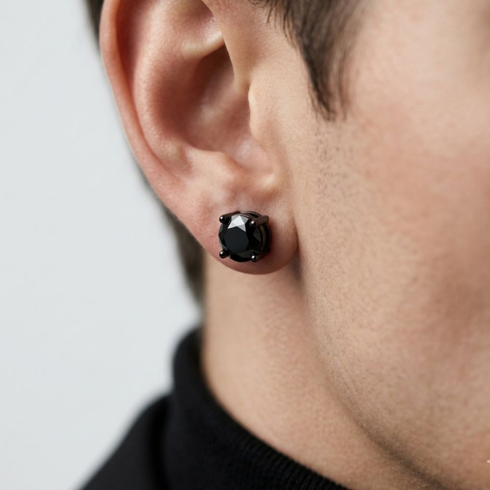 Zenith | Stud Earrings for Men