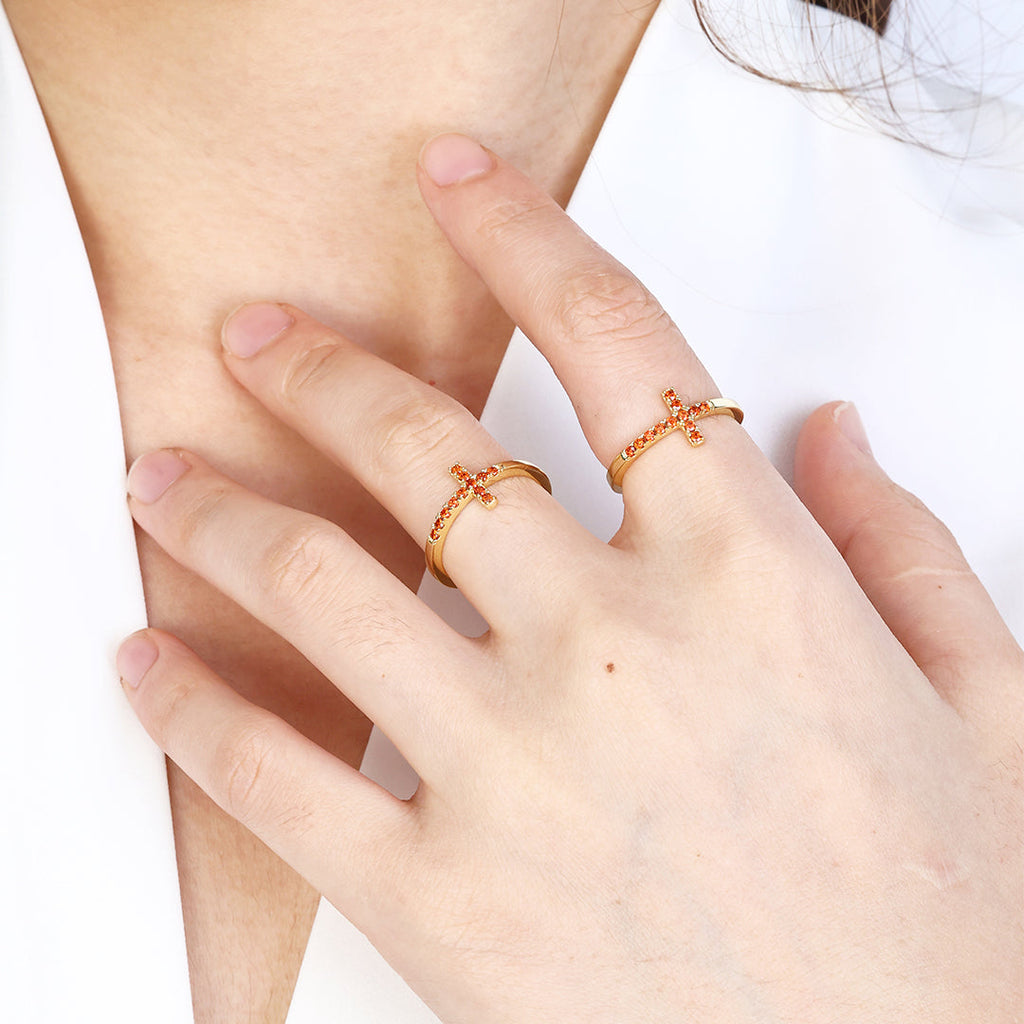 Ring Vibrantes Kreuz