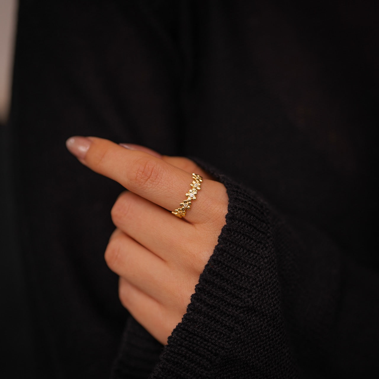 Bague Couronne de Fleurs