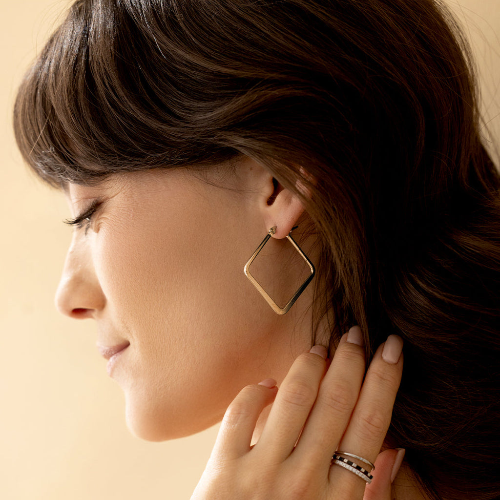 Boucles d’Oreilles Géométrie Pure