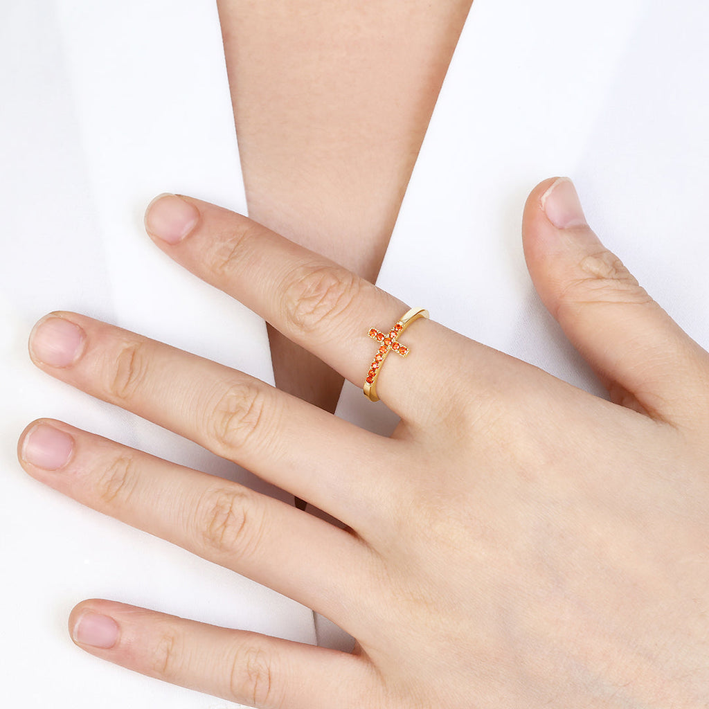 Ring Vibrantes Kreuz