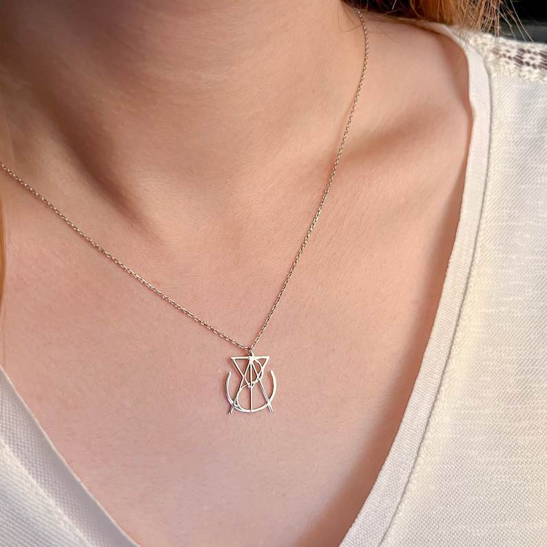 Collier Minimaliste Monogramme en Or
