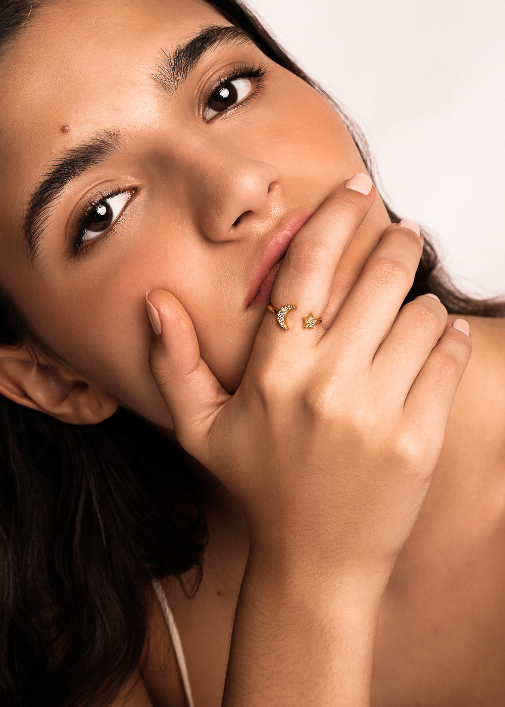 Bague Lune Luna en Argent