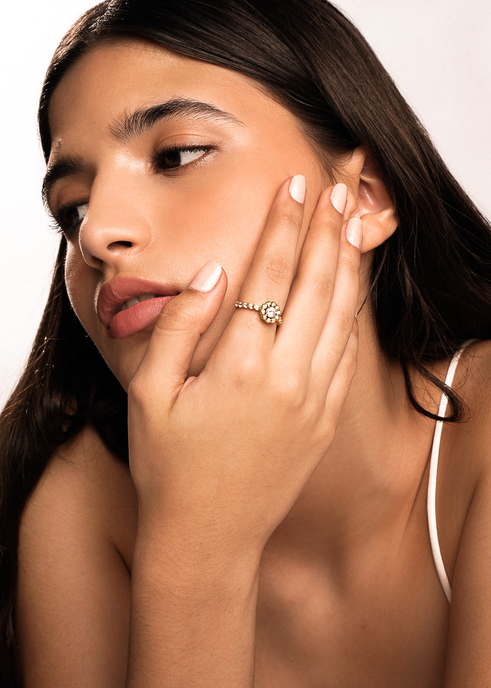 Bague Diamant Maya en Argent