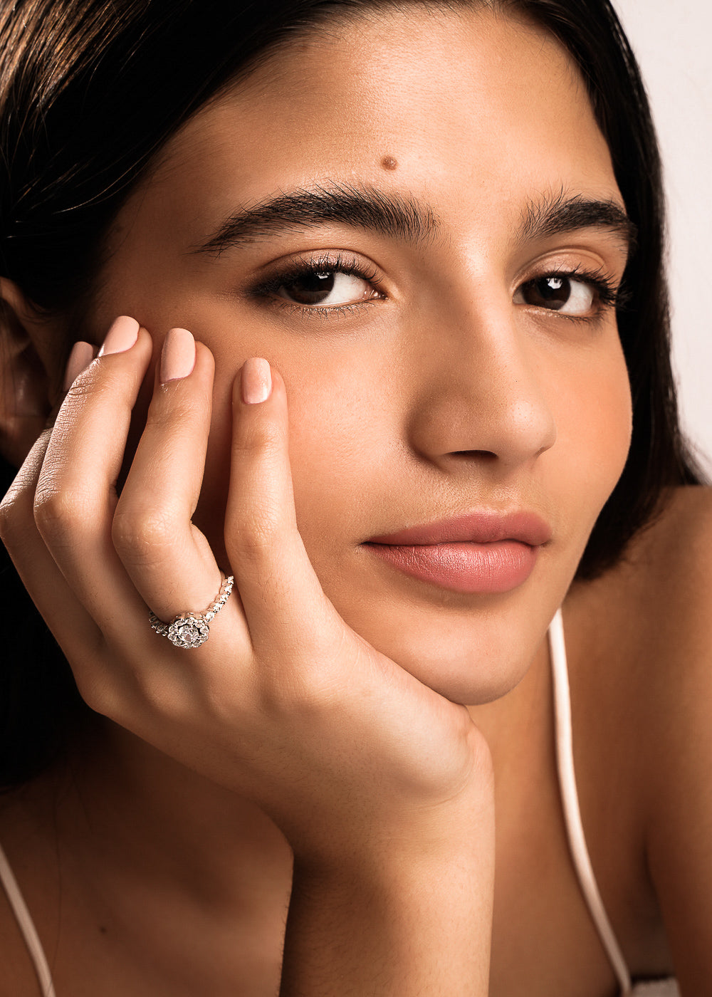 Bague Diamant Maya en Argent