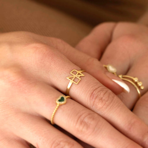 Monogram Ring
