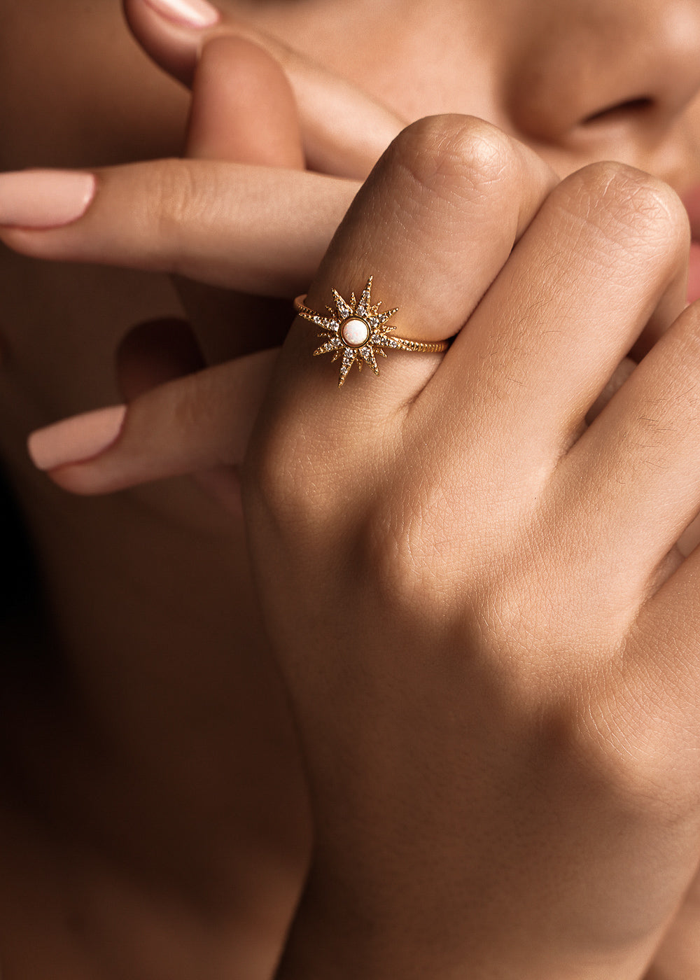 Bague Étoile du Nord en Or