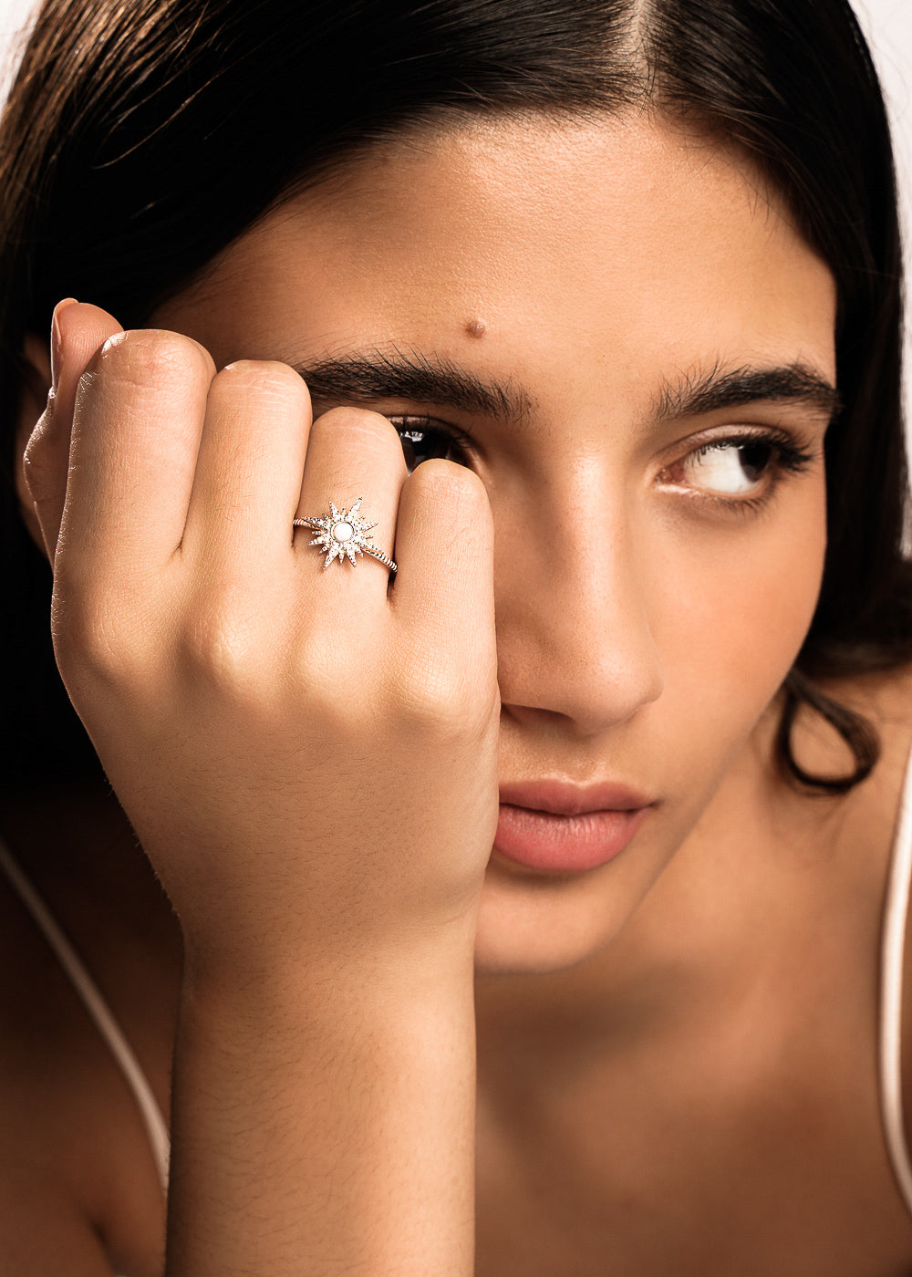 Bague Étoile du Nord en Argent