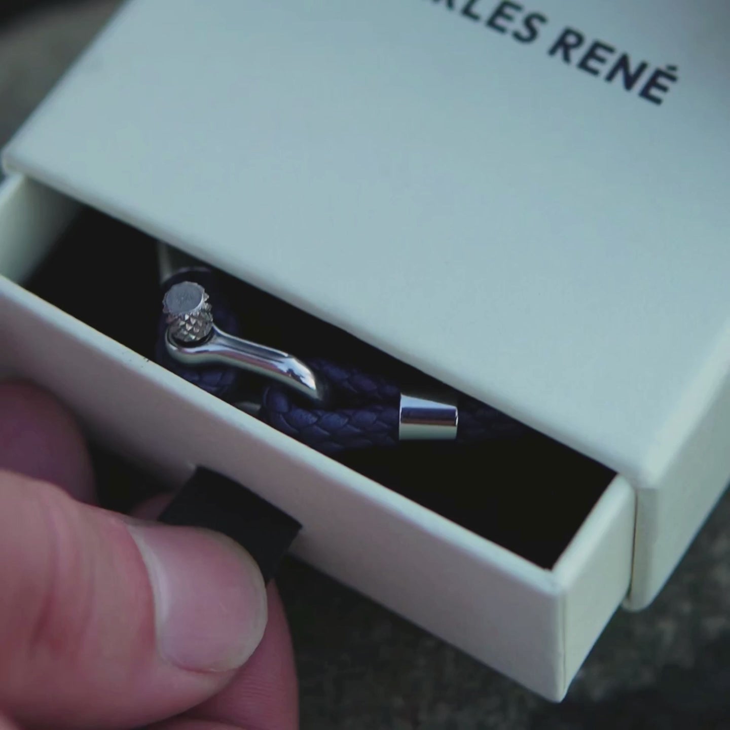Harbor | Pulsera Cuero Trenzado Hombre
