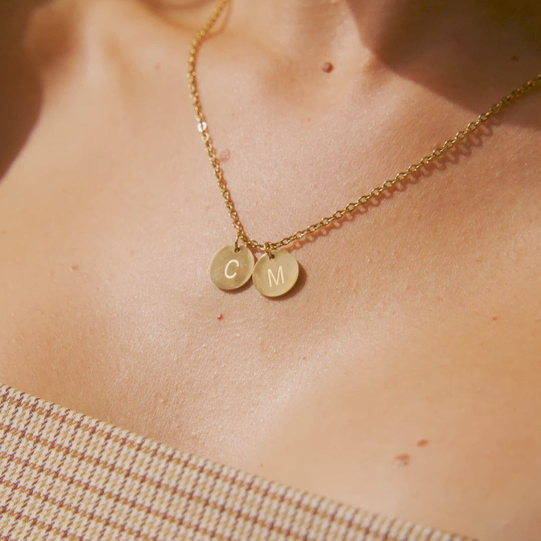 Personal Discs Necklace