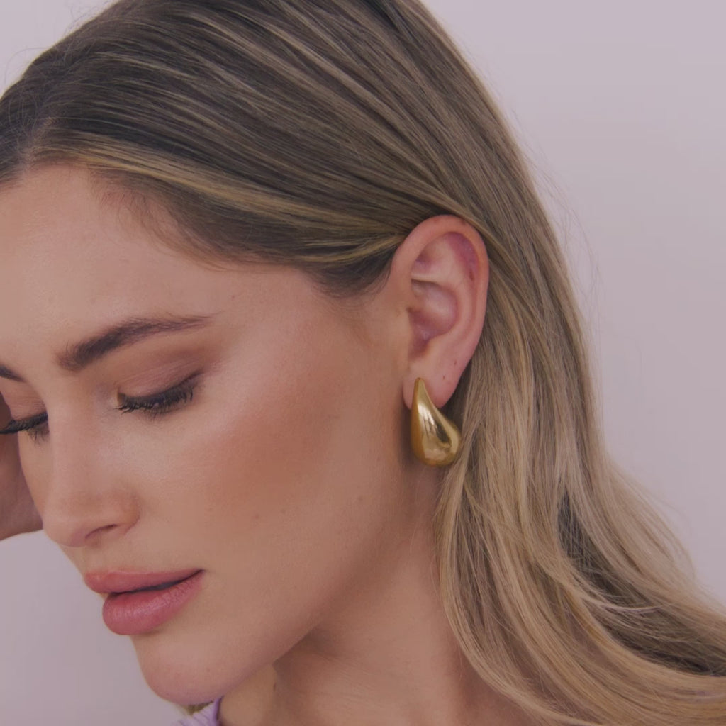 Boucles d’Oreilles Goutte de Caractère