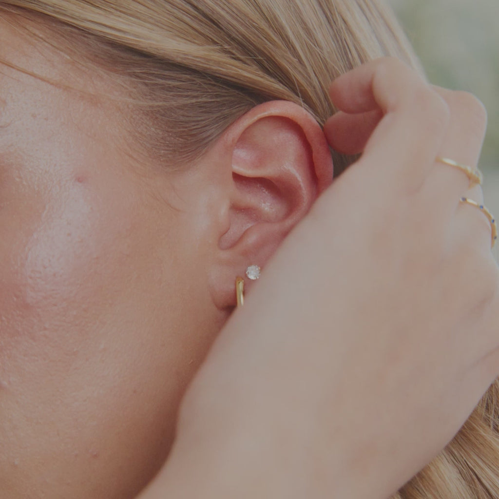 Dickere Retro-Creolen