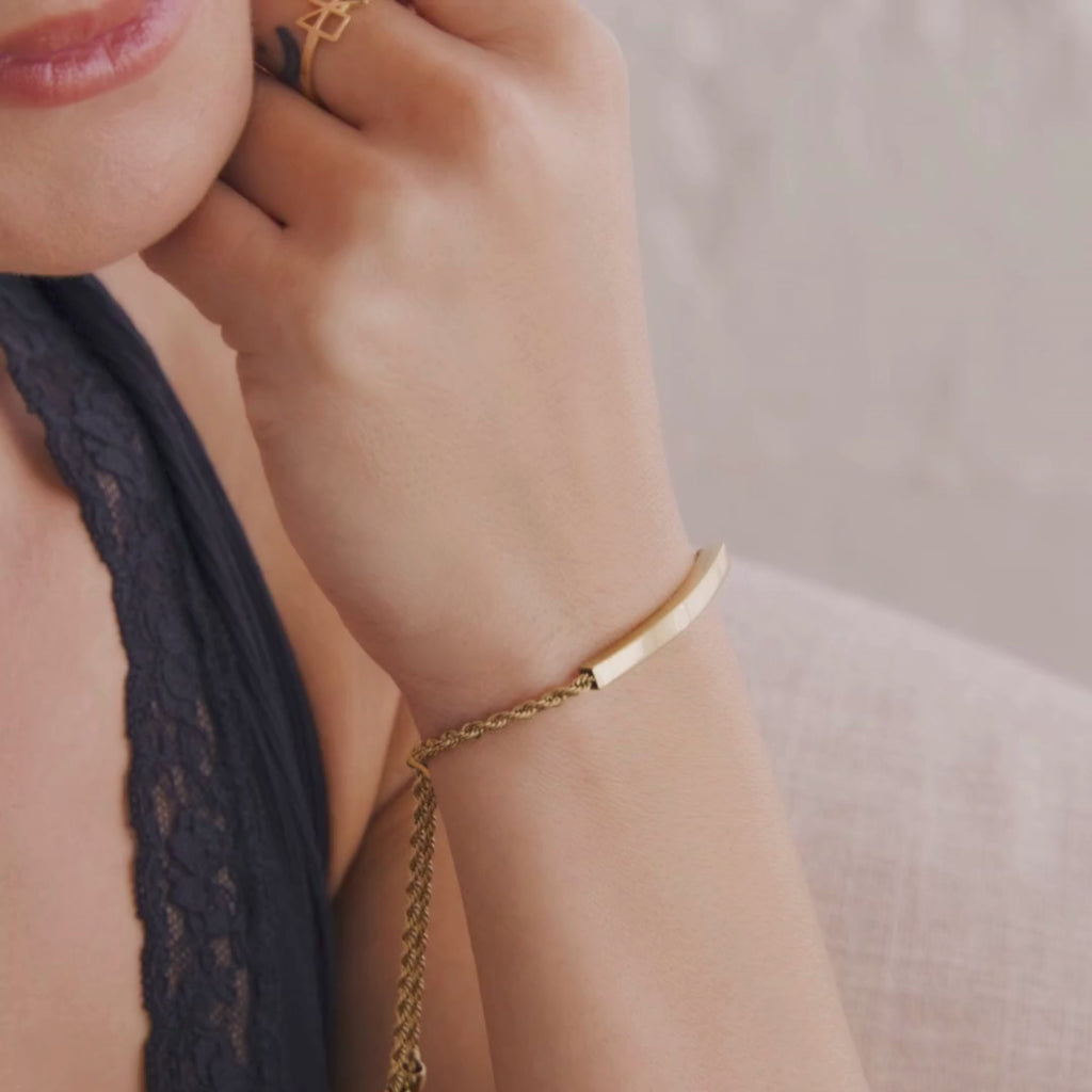 Bracelet Inscription Permanente