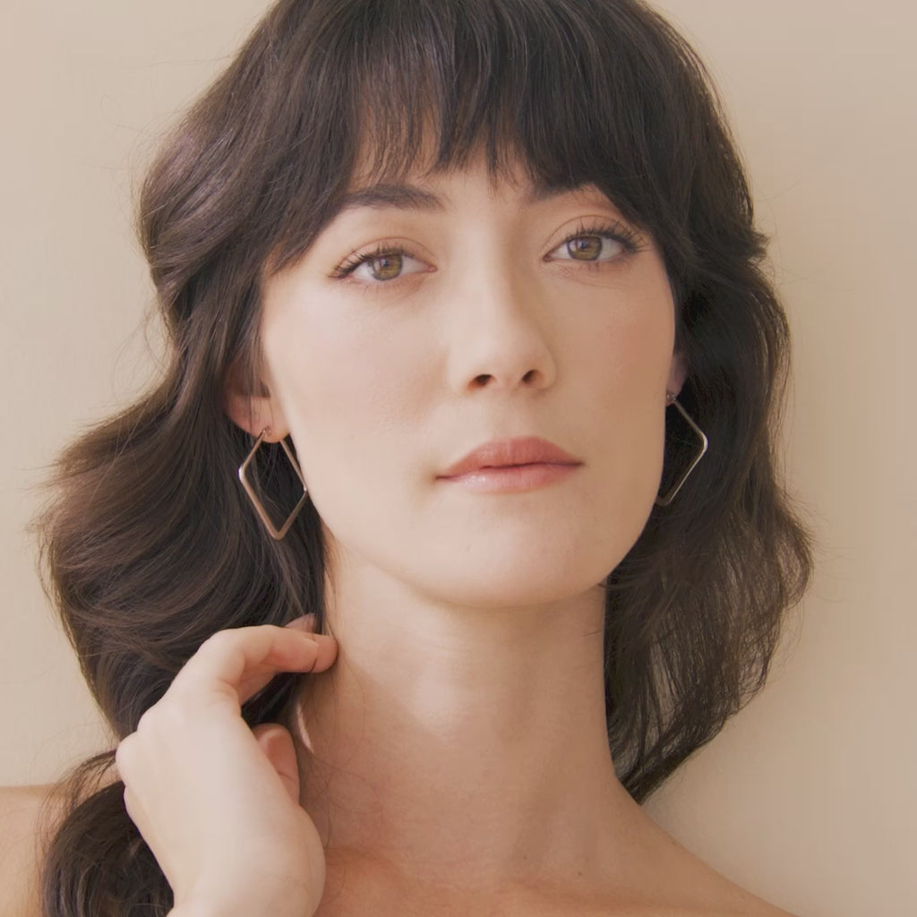 Boucles d’Oreilles Géométrie Pure