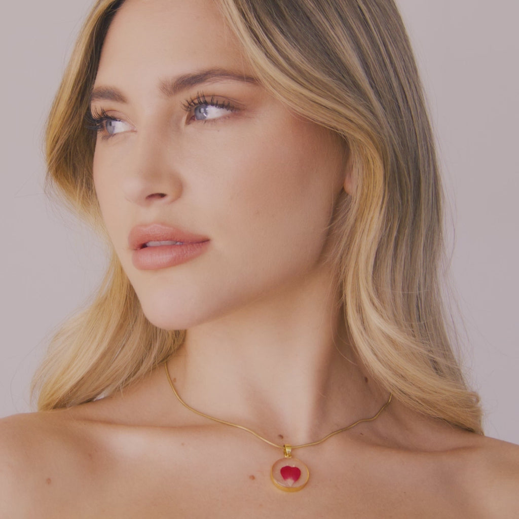 Florale Essenz Halskette