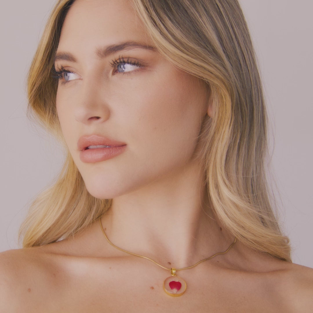 Florale Essenz Halskette