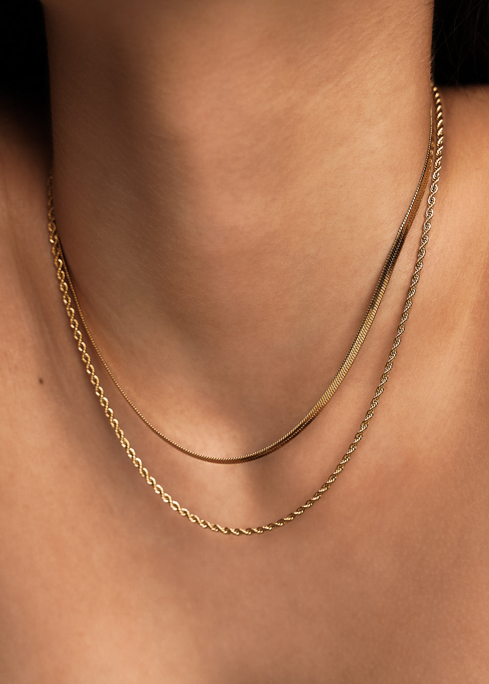 Collier Corde en Or