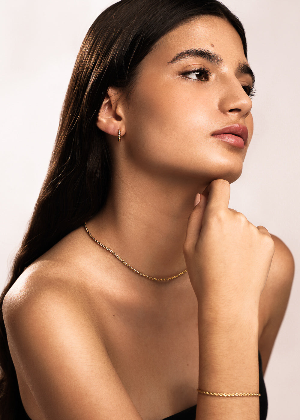 Collier Corde en Or