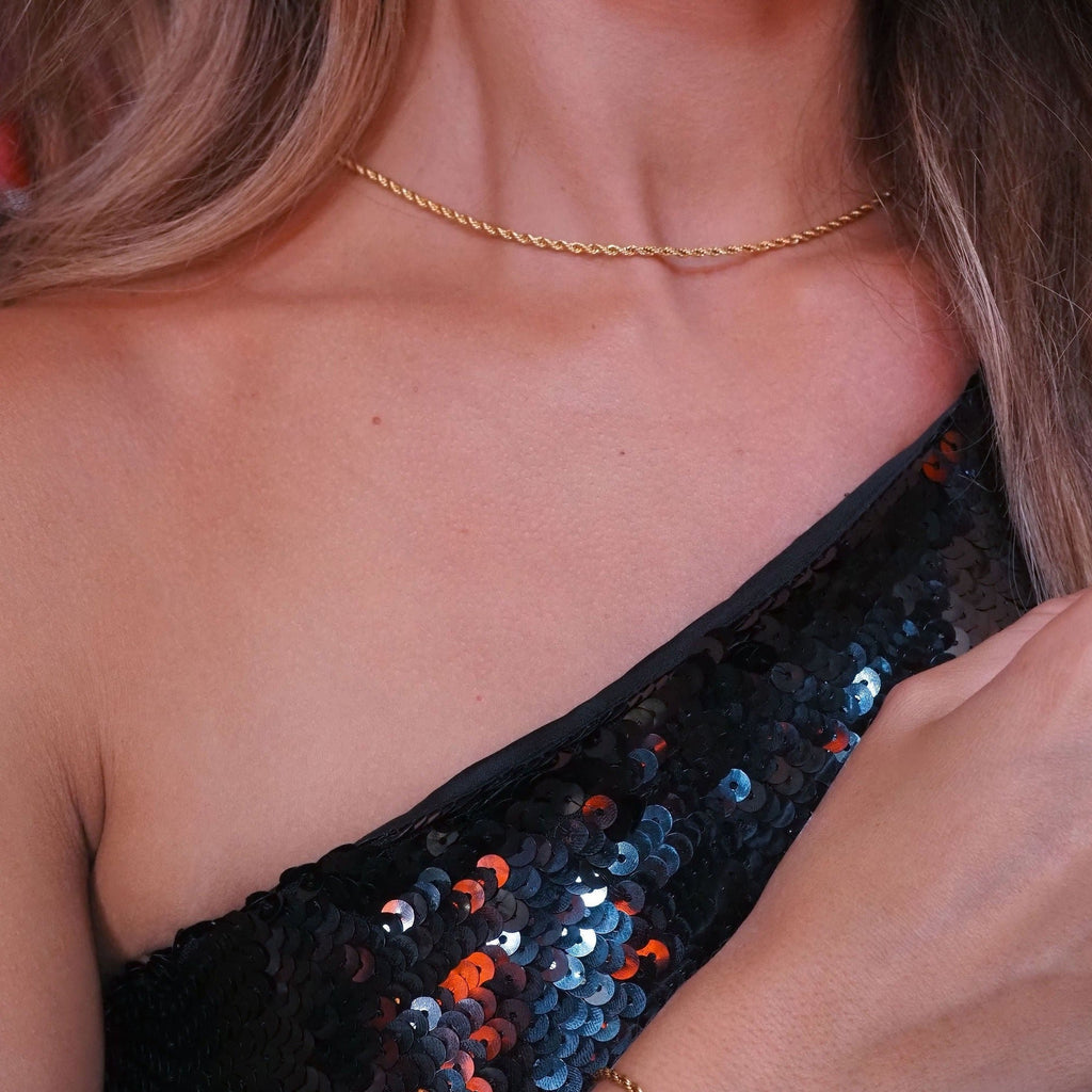 Collier Corde en Argent
