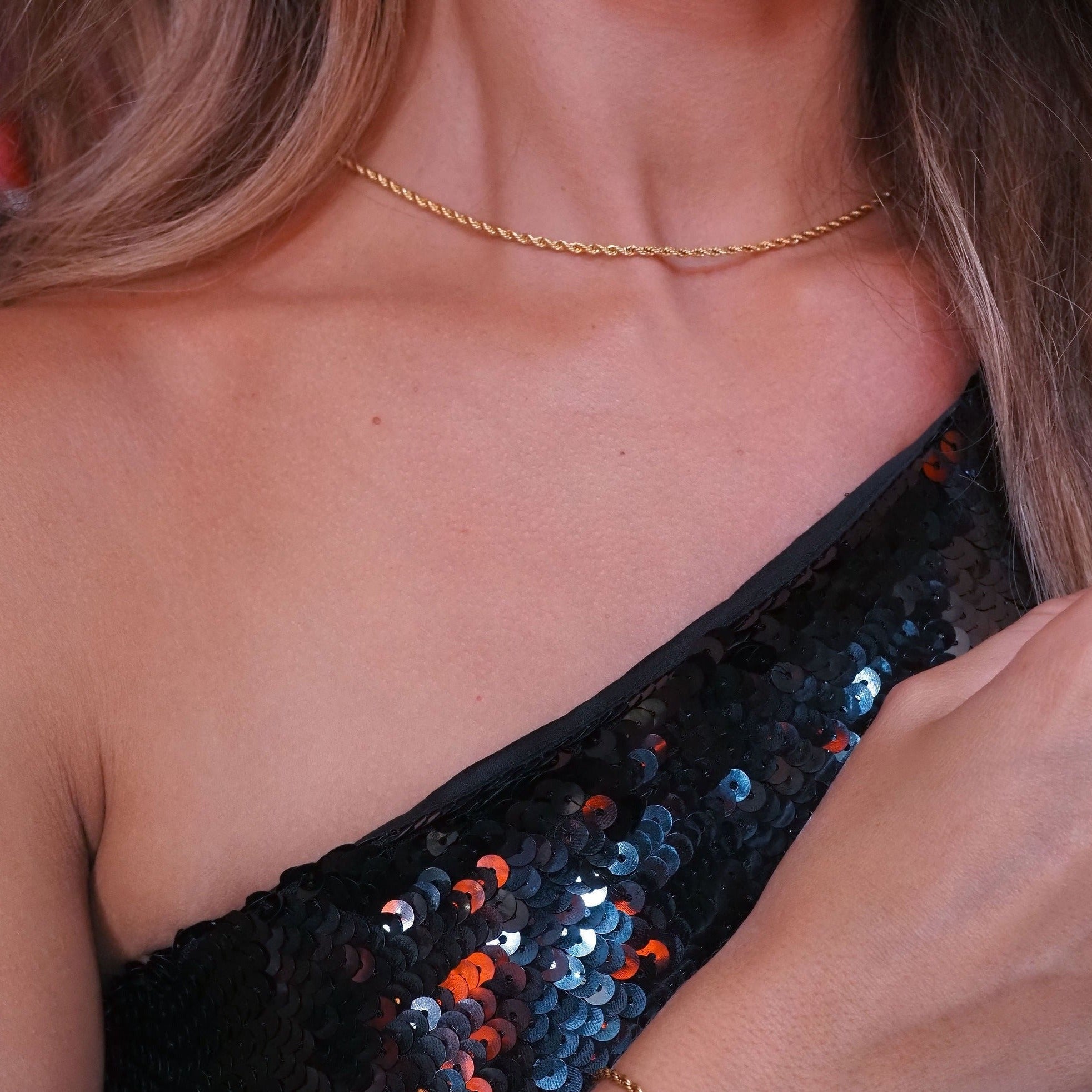 Collier Corde en Argent