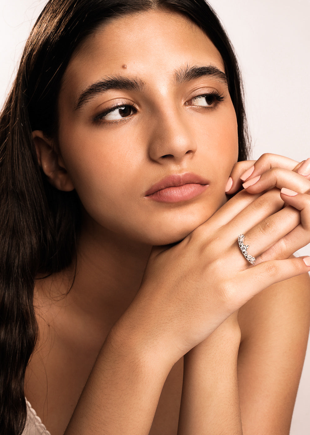 Bague Couronne Treasure en Argent